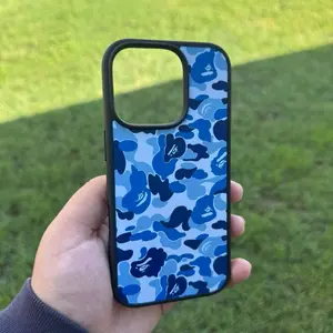 NextGen Organizer Case for iPhone 15/16/17 promax Bape Camo Pattern, Anti-Slip, Ultra Thin | Aesthetic Touch for Daily Use