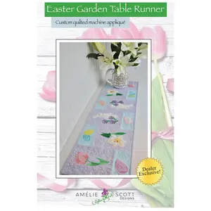 Easter Garden Table Runner