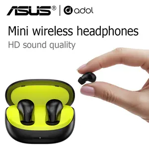 ASUS Adol R30 Mini Invisible Sleep Earbuds, Bluetooth 6.0 Noise Cancelling Sleep Headphones for Side Sleepers, deep noise reduction, True Wireless In-Ear Earphones, 48H Playtime, Small Earbuds Comfort Fit for Sleeping, Travel, Work, gaming, sport