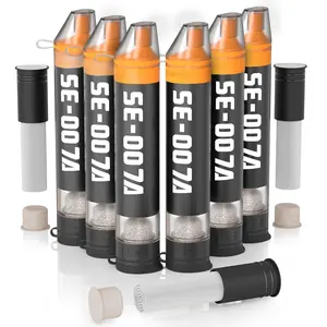 Personal Straw Water Filter to purify Water,  Water Straws Portable Gear for Hiking, Camping, Travel, Fishing, Outing and  Preparedness 6 Water Filters + 3 Filter Cartridges