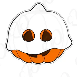 Ghost Pumpkin Cookie Cutter