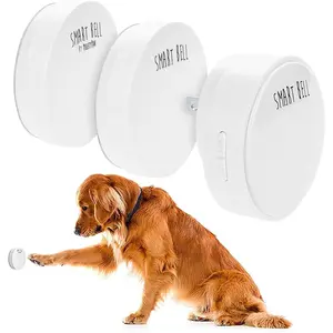 Bell 2.0 - Potty  Button for Dogs & Puppies -  Your  to Ring The Bell -  Pet Communication (2 Button Pack)