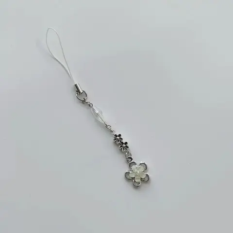 Creative Flower Design Phone Chain, Phone Charm, Cell Phone Charm, Cute Short Phone Lanyard, Fashion Phone Strap for Women & Girls, Stylish Phone Accessories for Daily Use