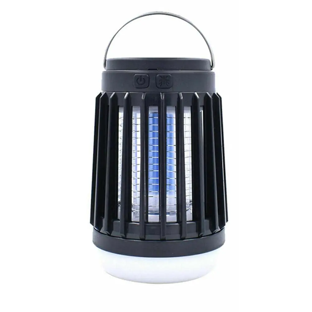 3-in-1 Portable Compact IPX7 Waterproof Solar Insect Killer with USB Port, Mosquito Killing Function & 3 Modes - Outdoor Lighting, Flashlight, Suitable for Camping, Gardens (Sports & Outdoor Camping & Hiking Lights & Lanterns), Three Modes