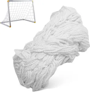 Soccer Net 12x6, Kids Soccer Net for Replacement Goal Net and Soccer Goal Straps, Fit 6' X 4', 8' X 6', 12' X 6', 24' X 8' Goal Net (8X6FT)