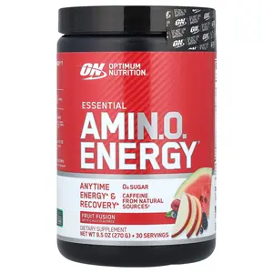Optimum Nutrition Essential Amin.O. Energy®, Fruit Fusion, 9.5 oz (270 g)
