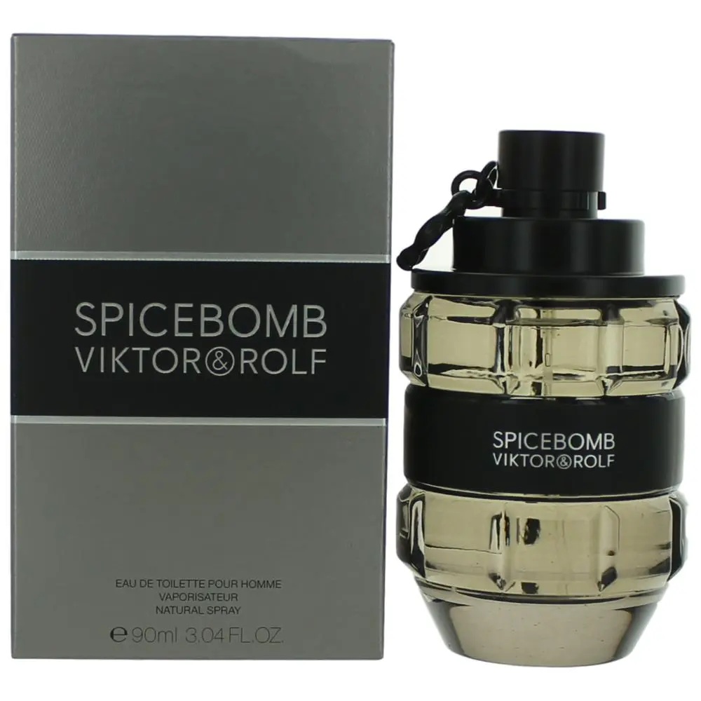 Spicebomb by Viktor and Rolf for Men - 3.04 oz EDT Spray