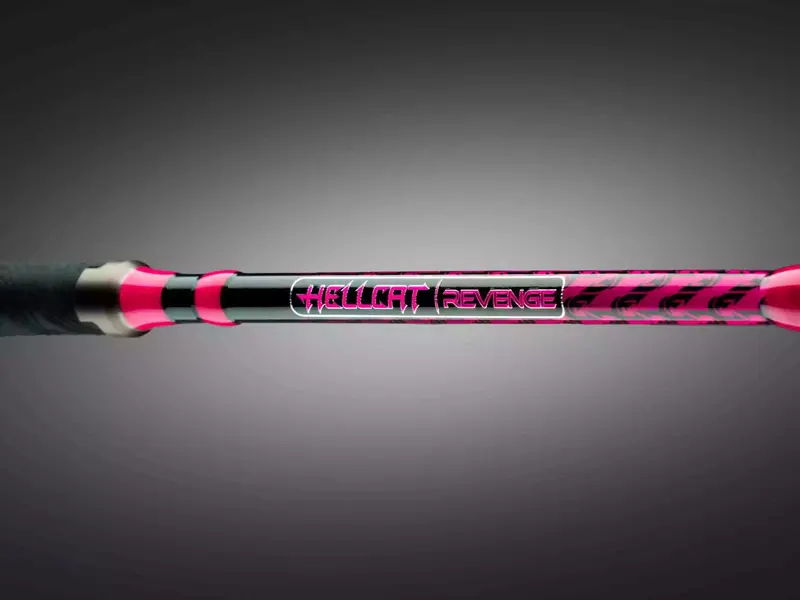 Orange Hellcat Revenge Rod Series | 7'6