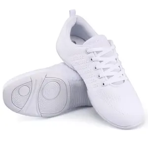 Women's Cheerleading Shoes - Lightweight, Breathable Sneakers with Cushioned Support for Cheer, Dance, Gymnastics