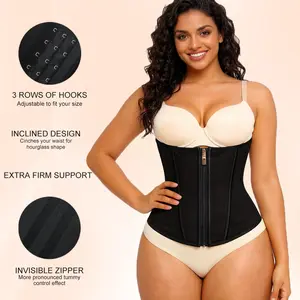 Memorial Day WUW Waist Shapewear for Women Workout Shapewear with Zipper Hook Postpartum Waist Shaper
