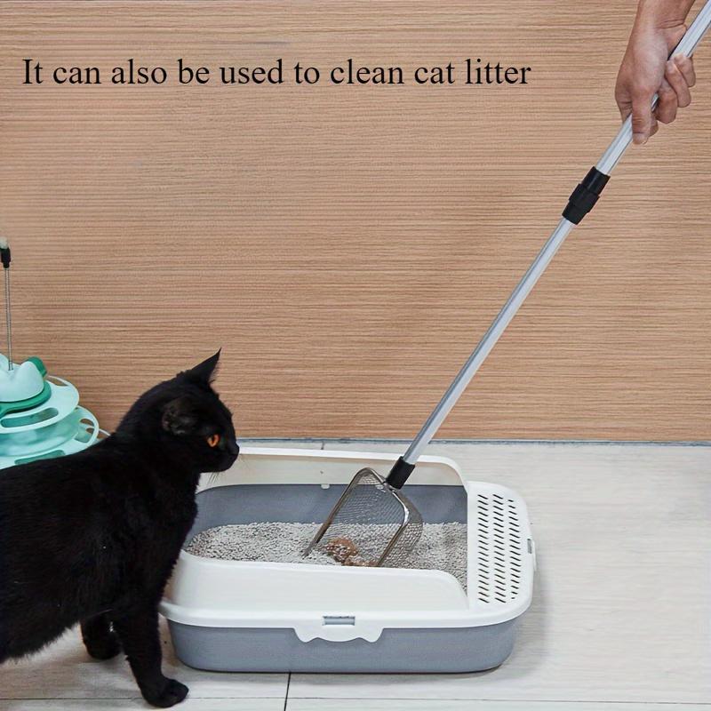 Retractable Stainless Steel 2pcs Set of Beach Sieves - Suitable for Beach Treasure Hunting, Picking up Shells, Conch Shells, Beach Grooming - Also Can be Used as a Cat Litter Shovel