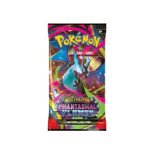 Pokemon Phantasmal Flames Booster Pack - Mega Evolution Additional Game Cards for Collectors Exclusive Cards for Enthusiasts