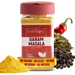 [Father's Day Sale] Eastanbul Garam Masala, Garam Masala Spice Powder Mix, Indian Spice, 7.1oz All Purpose Seasoning All Natural Cinnamon
