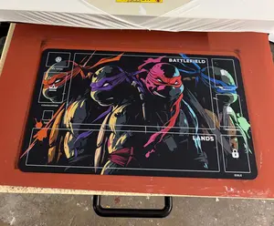 TMNT Commander Playmat Gaming Desk Mat Mousepad Trading Card Game Mat