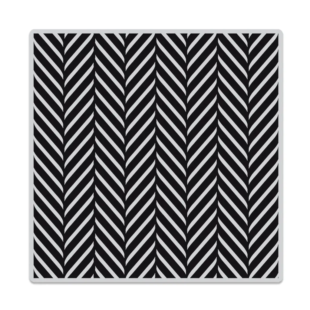 Abstract Feather Bold Prints Cling Stamp