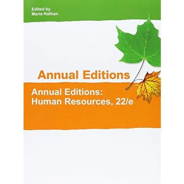 USED-Human Resources (Annual Editions Human Resources) by Not Available (Paperback)