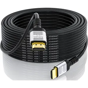 4K HDMI Cable 50Ft| High Speed HDMI 2.0 Cable 4K@60Hz 2K 1080P 3D ARC Ethernet HDMI Cord| for UHD TV Monitor Laptop Xbox PS4/PS5 ect (15m)