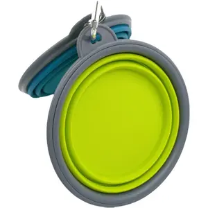 Foldable Pet Bowl Made of Food-Grade TPE Plastic, Portable Dog Bowl for Feeding and Drinking