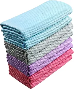 10 Counts Magic Cleaning Cloth, Reuseable Thickened Streak Free Magic Cleaning Wipes, Microfiber Cleaning Cloths for Windows Glass Car Pack