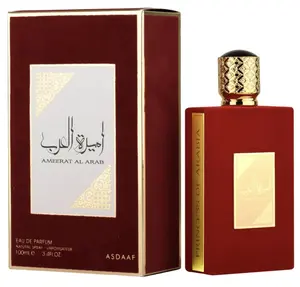 Lattafa Asdaaf Ameerat Al Arab Eau de Parfum Spray for Women, 3.4 Ounce Long Lasting Floral Fragrance