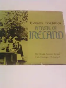 USED-A taste of Ireland: Irish traditional food by Theodora Fitzgibbon (Hardcover)