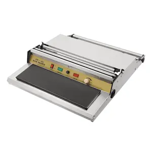 270W 110V Cling Film Packaging Machine 304 Stainless Steel 45cm Film Width for Fruit Seafood Fresh Packaging One-Hand Operation Smooth Cutting