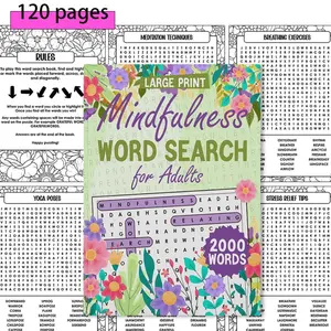 Word Search Treasury Record Book - The Ultimate 2000-Puzzle Collection with Answers - A Fun And Enjoyable Experience