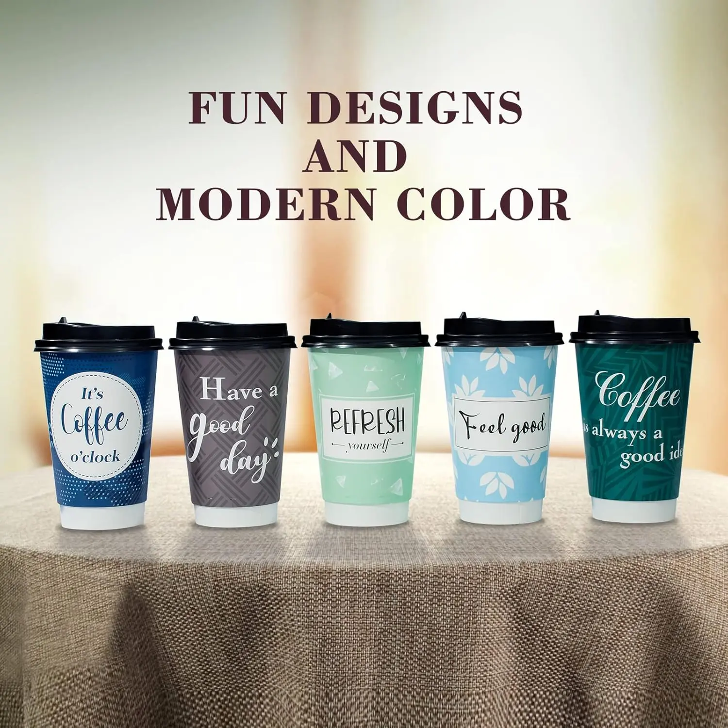 12oz coffee cup starbucks Restaurantware Drinking Cups 1000 Count 12 Ounce Clear PLA Plastic Cups with Rolled Rim, For Cold Beverages U-Shape Design Eco-Conscious On-The-Go Dri