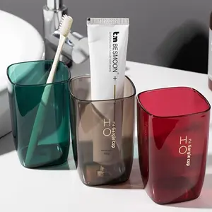 Mouthwash Cups, Household Brushing Cups, Couple Student Toothbrush Cups, Transparent Wash Cups
