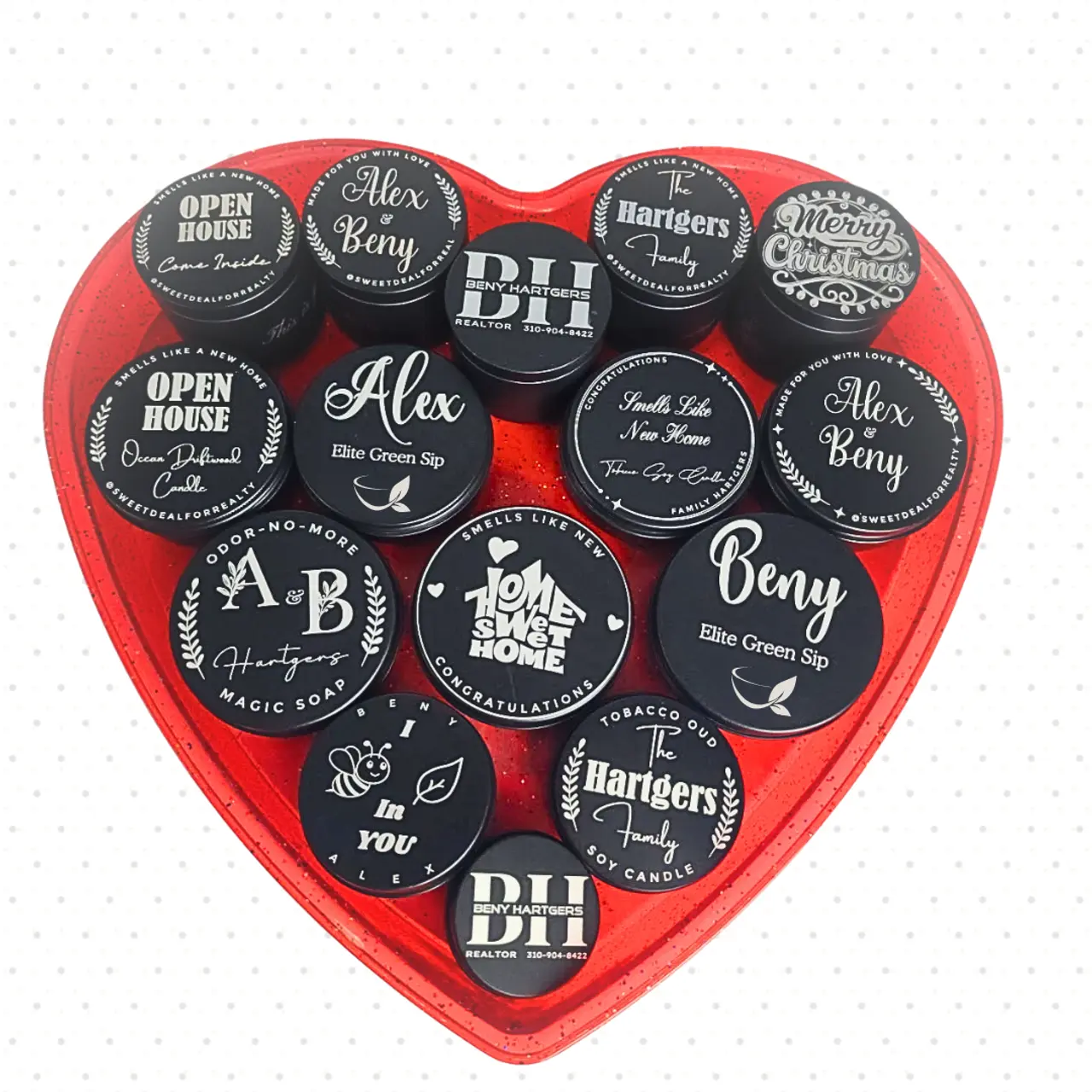 Custom Engraved Product Tins (empty tins)