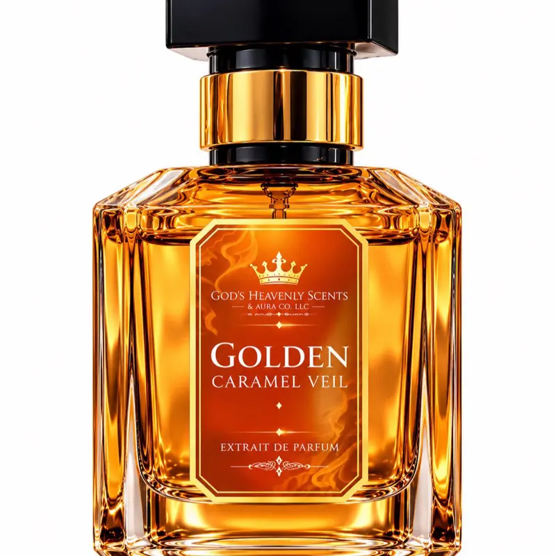 Golden Caramel Extrait de Parfum | 30 mL Luxury Gourmand Perfume | Warm Caramel & Vanilla Fragrance