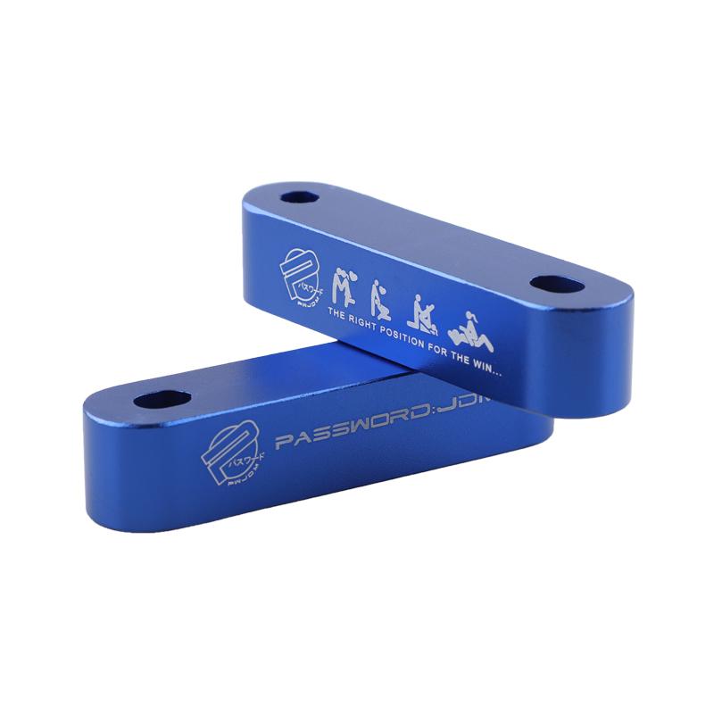 Billet Aluminum Hood Spacer Risers Set For 88-00 Honda Civic CRX /90-01 For Acura Integra