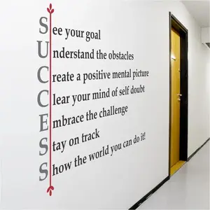 SUCCESS - Encouraging Wall Art Decal | Office & School Decor