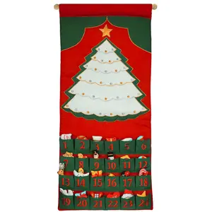 White Christmas Tree Advent Calendar
