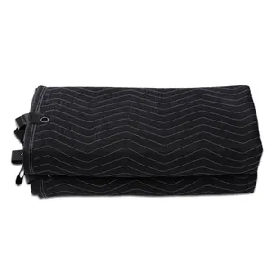 VEVOR Sound Dampening Blanket, 96" x 80", Extra Large Studio Grommeted Soundproof Blanket with Grommets, Light Blocker for Door Acoustic Noise Blocking Blanket Studio Sound Absorption Sheet, Black