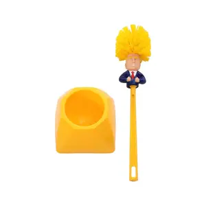 Toilet Brush – Funny Human Figure Design: Hilarious Bathroom Cleaner & Gag Gift – Cute, Quirky Tool to Surprise Friends & Make Cleaning Less Boring