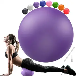 Soft Exercise Ball, Anti-Burst Yoga Ball Chair Supports 2200lbs