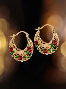 Vintage Flower Hollow Out Earrings, Elegant Design for Women, Perfect for Party, Valentine's Day, Anniversary Gift, High Quality Earrings