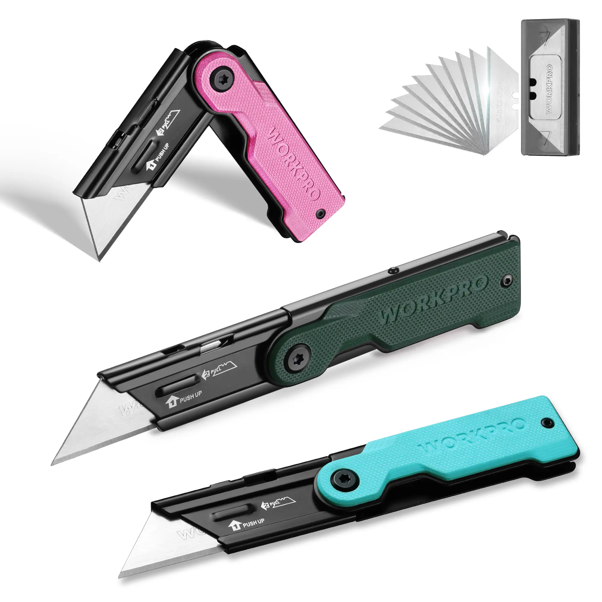 Multicolor-G10 Handle(3 pack)