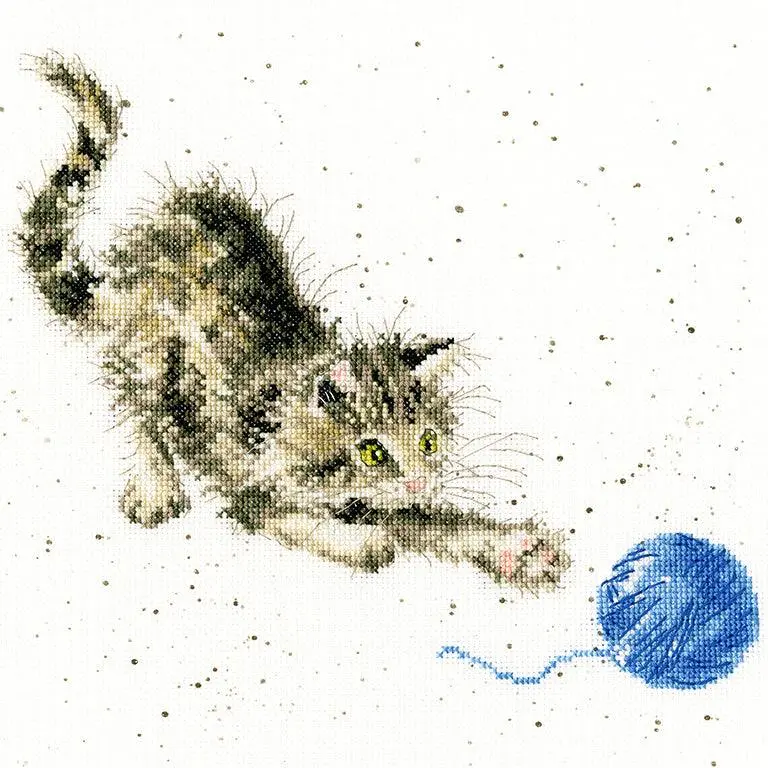 Kitty Counted Cross Stitch Kit by Bothy Threads XHD71