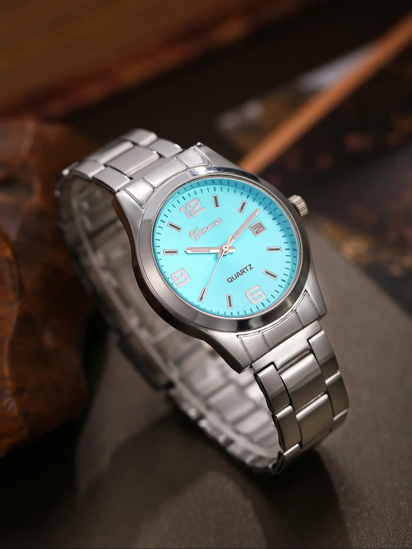 Elegant Fashionable Women's Watch, Solid Color Analog Face, Quartz Movement, Ideal Gift for Holidays, All Seasons Wear, Modern Fashionable Wristwatch, Minimalist Watch, Analogue Quartz Watch