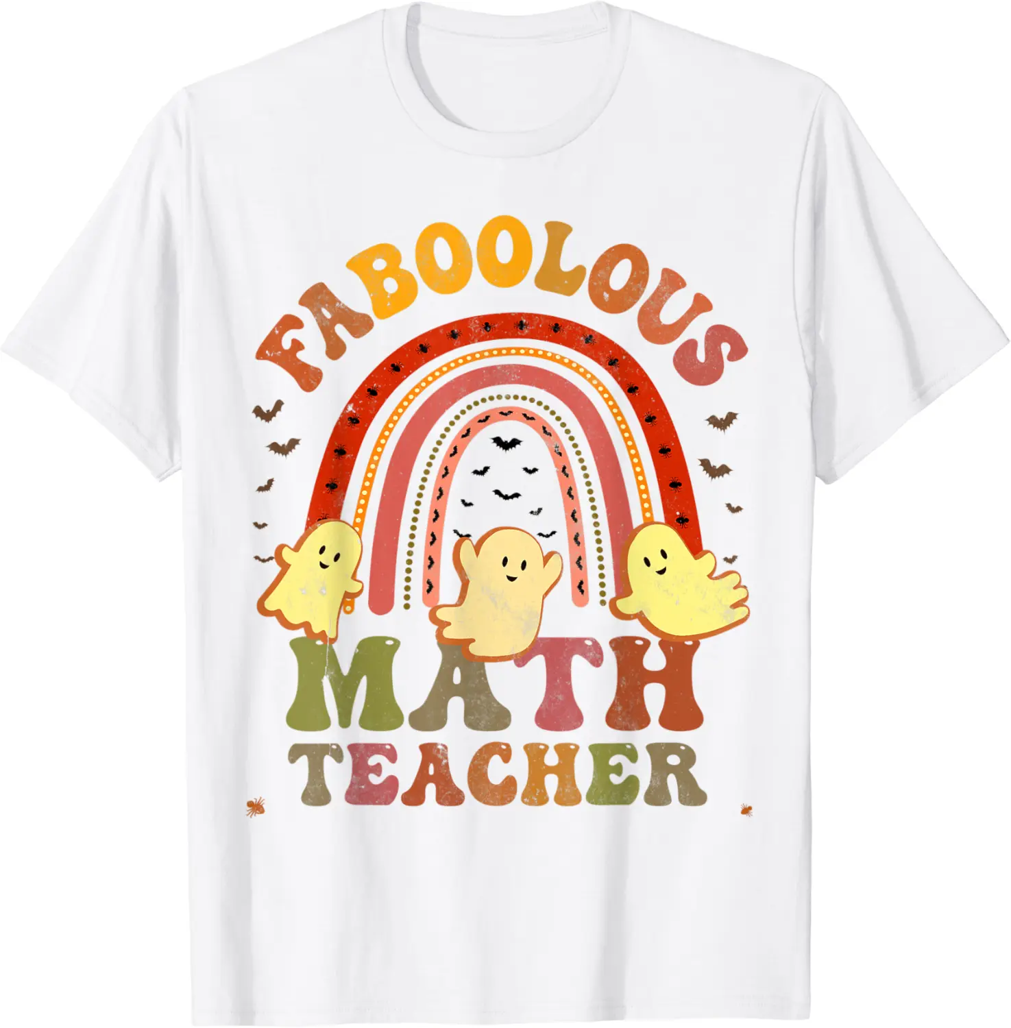 Vintage FABOOLOUS MATH TEACHER Costume This Is My Scary T-Shirt - Jacobjbt Shop 49B0BFXGLDTL