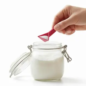 Original Flat 3-In-1 Folding Measuring Spoon, 2 Spoons Fold Into 6 Sizes, Magnetic, Durabend Technology, Dry/wet Use, Gift Packaging