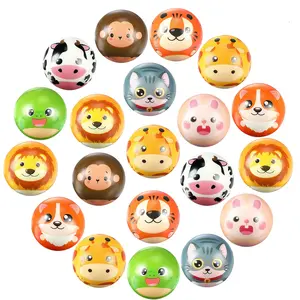 Cartoon Animal Face Sponge Balls |       Ideal for Creative Party Entertainment & Perfect Gift Idea