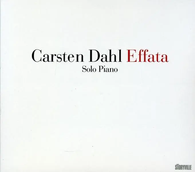 Carsten Dahl - Effata  [COMPACT DISC - CD] Digipack Packaging