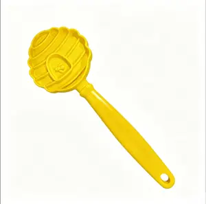 【Summervibes】Beehive Dog Lick Stick, Interactive Peanut Butter Lick Spoon for Dogs, Enrichment Training & Calming Toy for Puppy Bath Grooming