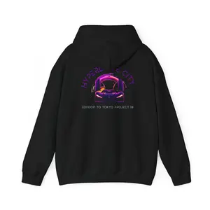 Hyperdrive City Hoodie, Team Izzy Project 18 Tee, Tokyo Nights Sweatshirt, Unisex Hooded Jumper, Neon Lights Pullover, Street Racing Apparel