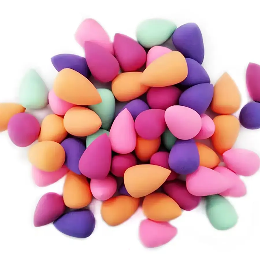 Random Color New Beauty Egg Makeup Blender Cosmetic Puff Makeup Sponge Cushion Foundation Powder Sponge Beauty Tool Women Make Up Accessories Bling11