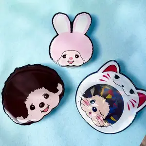 Monchhichi Phone Grip Pink Chimutan Bunny Lucky Cat Boy Sanri Charm Kindle Stand Accessory Holder Kawaii Rabbit Domo Devil
