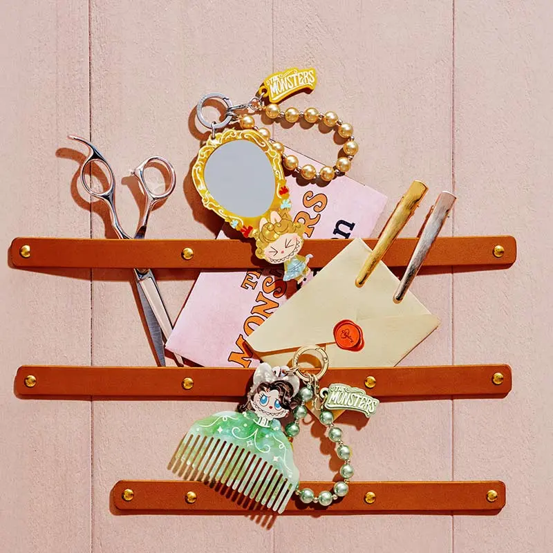 POP MART LABUBU The Monster Vintage Hair Salon Series Pendant Blind Box